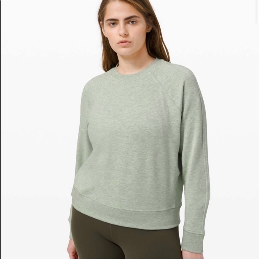 Lululemon Warm Down Crew 4 Heathered Springtime